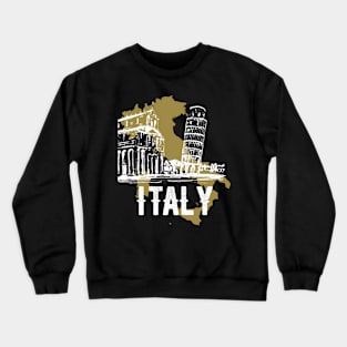 Pisa tower italy Crewneck Sweatshirt